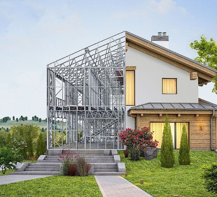 Çelik Konstrüksiyon Villalarda izolasyon