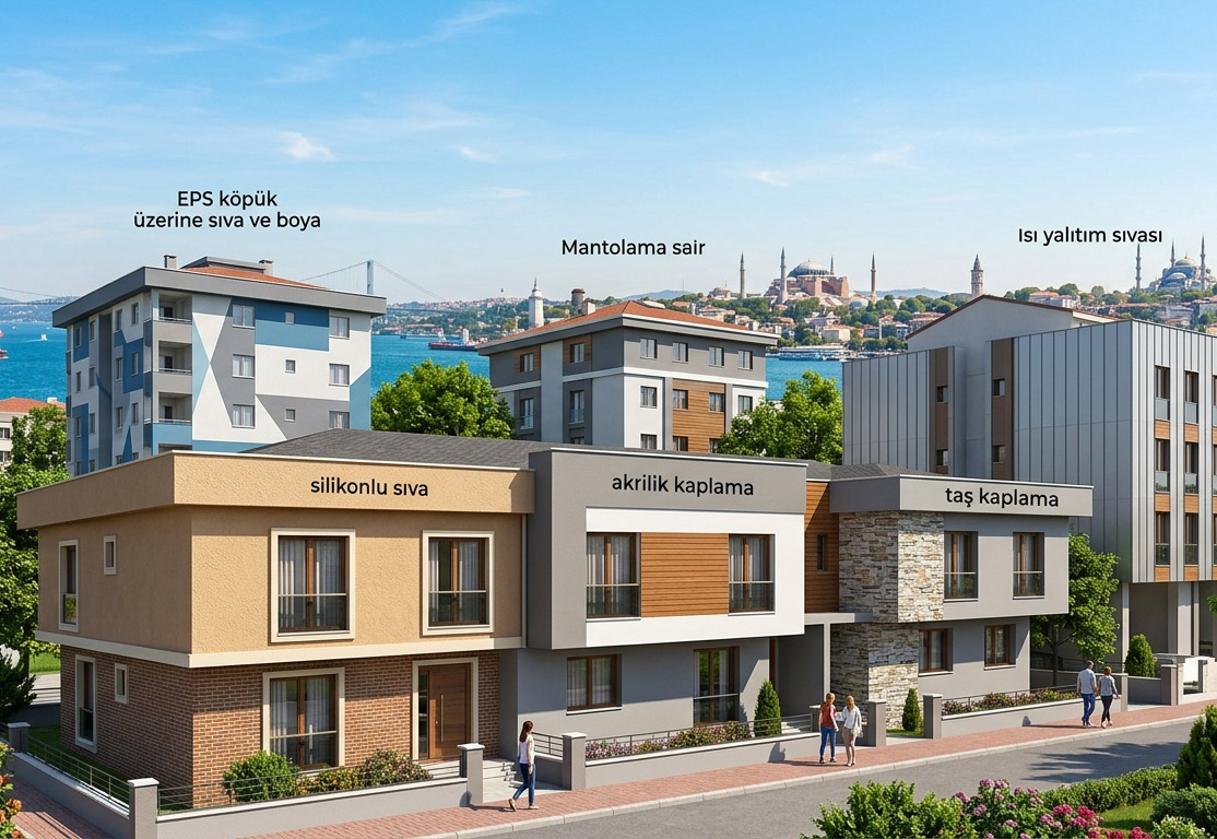 Dış Cephe Mantolama Modelleri